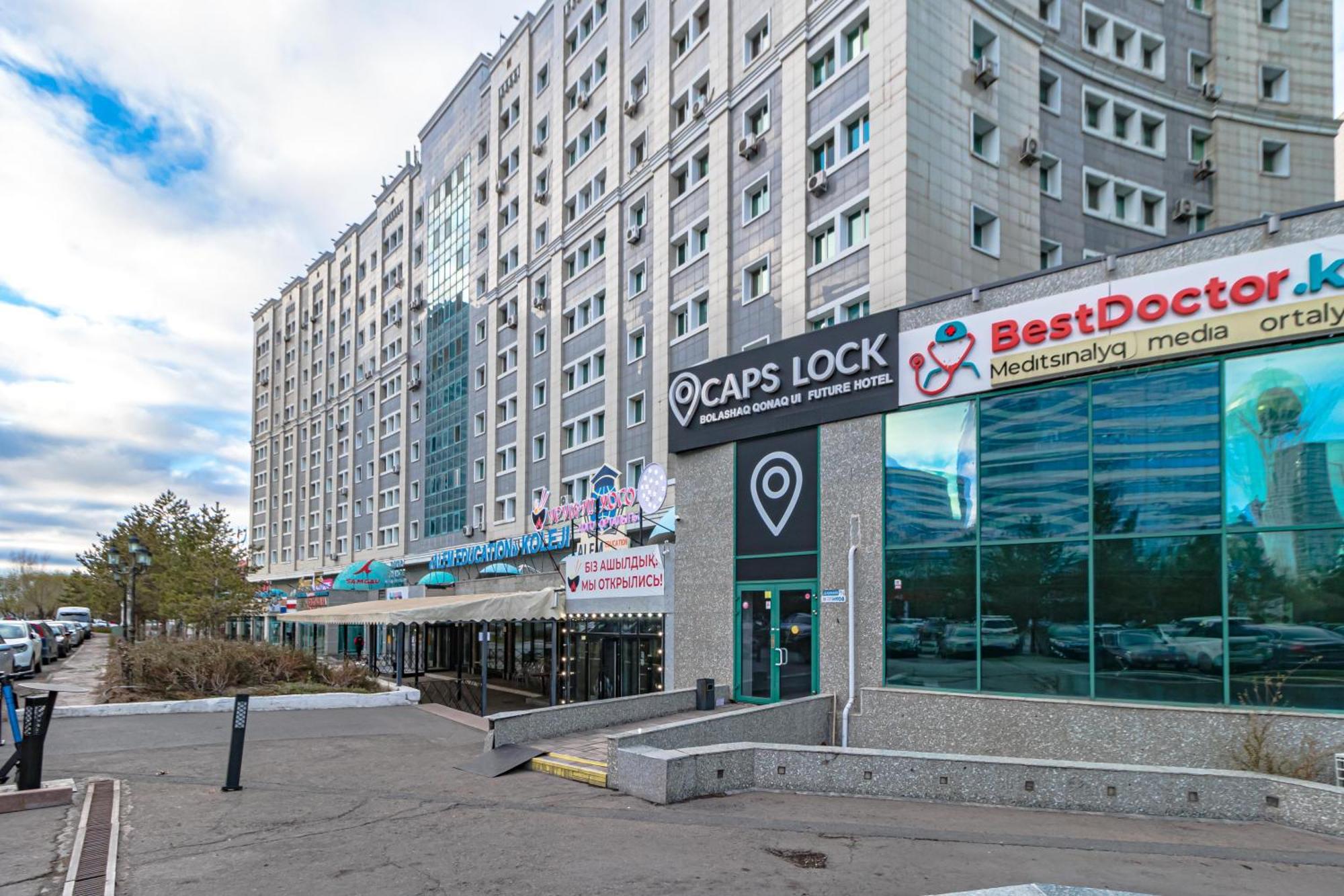 Caps Lock Future Hotel Nur-Sultan  Exterior photo